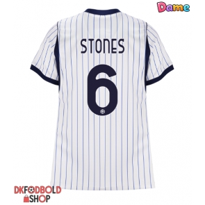 Inter Milan John Stones #6 Udebanetrøje Dame 2026-27 Kort ærmer Inter Milan John Stones #6 Udebanetrøje Dame 2026-27 Kort ærmer